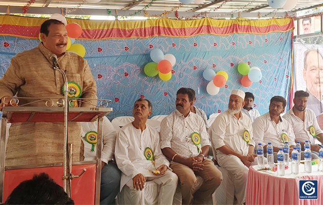 Grace Ministry Charitable Trust Joined hands in Building the Auto Park at Valachil in Mangalore along with other Donors here on Jan 6, Sunday, 2019. 